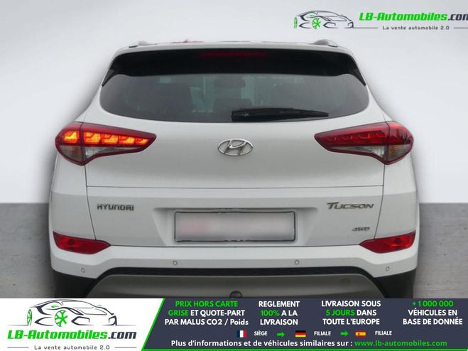 Hyundai Tucson 1.6 T-GDi 177 4WD BVA Blanc M�tallique de 2018