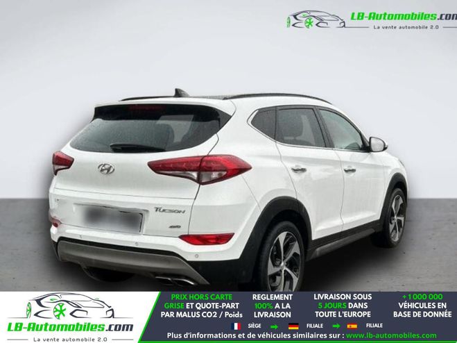 Hyundai Tucson 1.6 T-GDi 177 4WD BVA Blanc de 2016