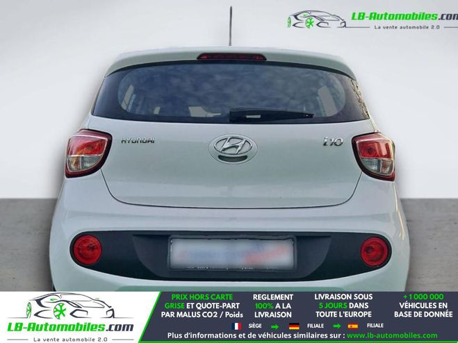 Hyundai I10 1.2 87 BVA Blanc M�tallique de 2018