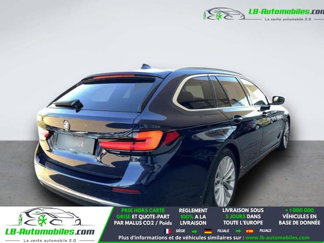 BMW Serie 5 530d 286 ch BVA Bleu M�tallique de 2021