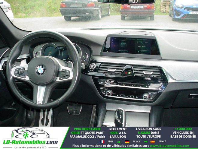 BMW Serie 5 520d 190 ch BVA Blanc de 2018