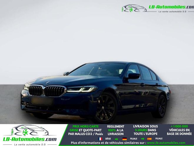 BMW Serie 5 520i 184 ch BVA Bleu M�tallique de 2020