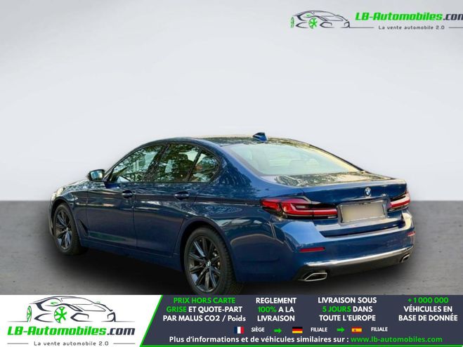 BMW Serie 5 520i 184 ch BVA Bleu M�tallique de 2020