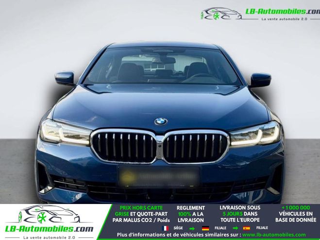 BMW Serie 5 520i 184 ch BVA Bleu M�tallique de 2020