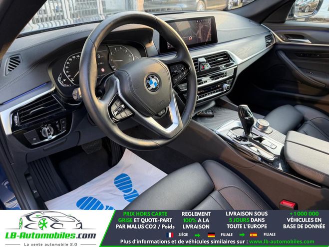 BMW Serie 5 520i 184 ch BVA Bleu M�tallique de 2020