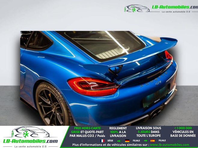 Porsche Cayman GT4 3.8i 385 Bleu M�tallique de 2015