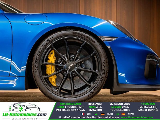 Porsche Cayman GT4 3.8i 385 Bleu M�tallique de 2015