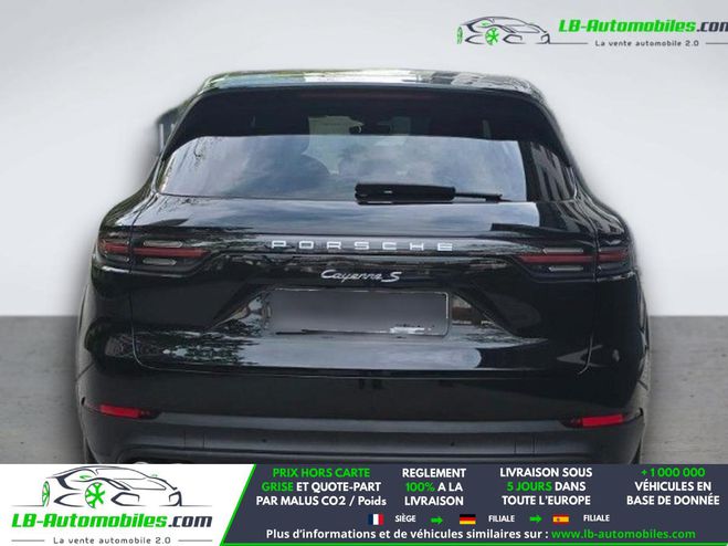 Porsche Cayenne S 3.0 V6 440 ch  BVA Noir M�tallique de 2019