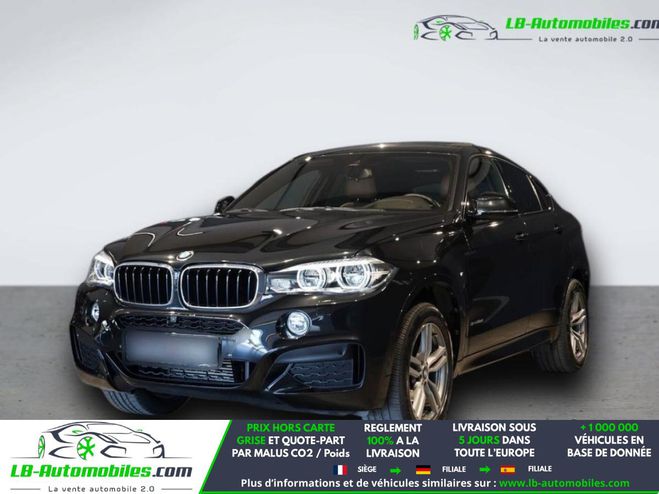 BMW X6 xDrive30d 258 ch Noir M�tallique de 2019