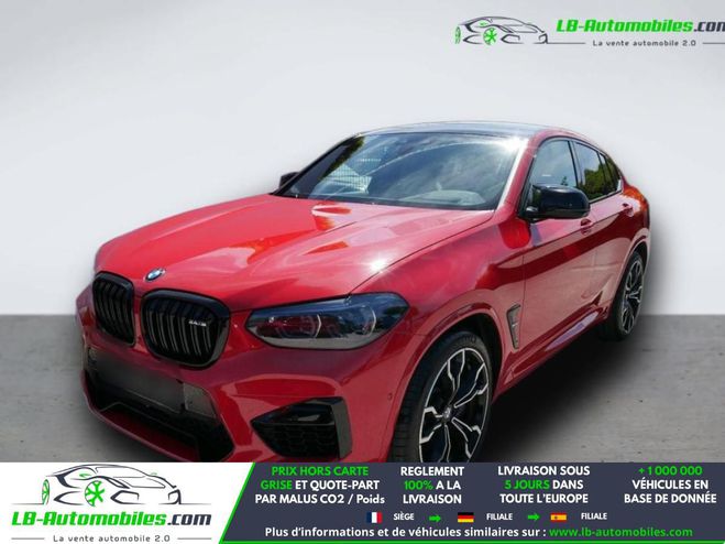 BMW X4 510ch BVA Rouge M�tallique de 2020