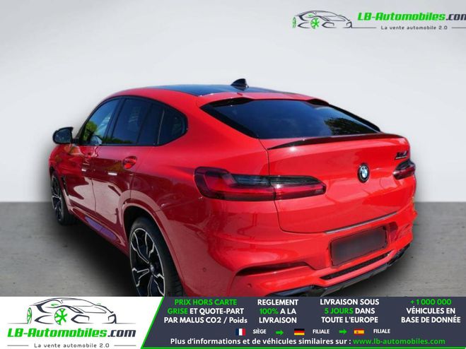 BMW X4 510ch BVA Rouge M�tallique de 2020