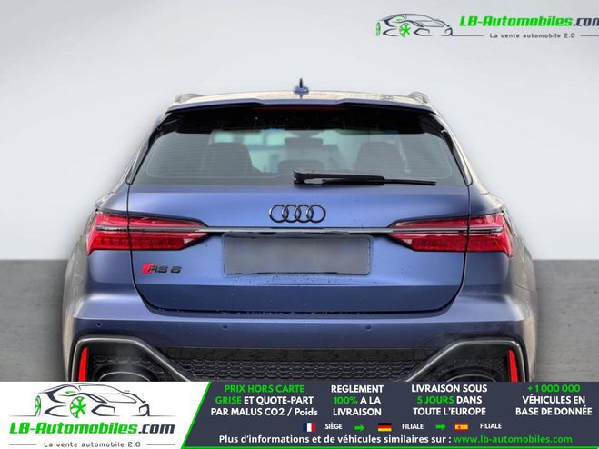Audi RS6 V8 4.0 TFSI 600 BVA Quattro Bleu M�tallique de 2021