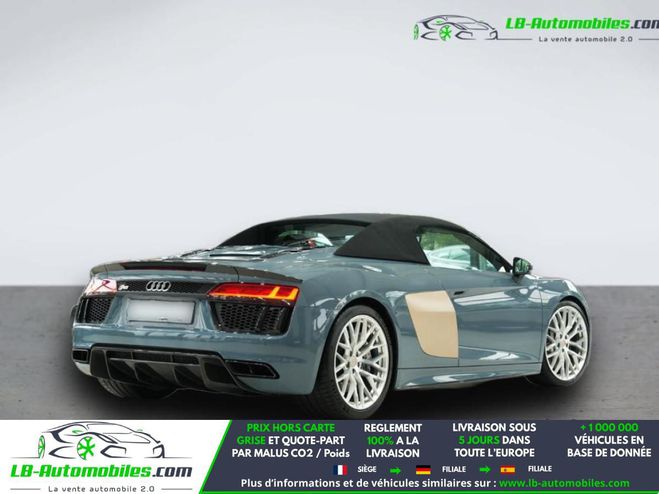 Audi R8 V10 Plus 5.2 FSI 610 BVA Quattro Gris de 2018