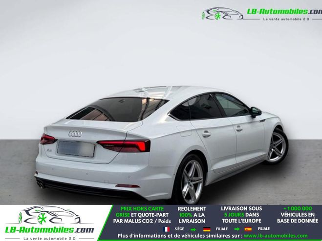 Audi A5 TDI 190 BVA Blanc M�tallique de 2019
