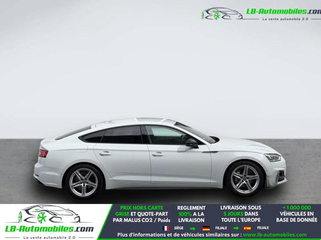 Audi A5 TDI 190 BVA Blanc M�tallique de 2019