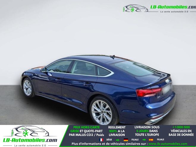 Audi A5 40 TFSI 204 BVA Bleu M�tallique de 2021