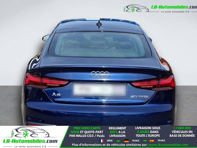 Audi A5 40 TFSI 204 BVA Bleu M�tallique de 2021