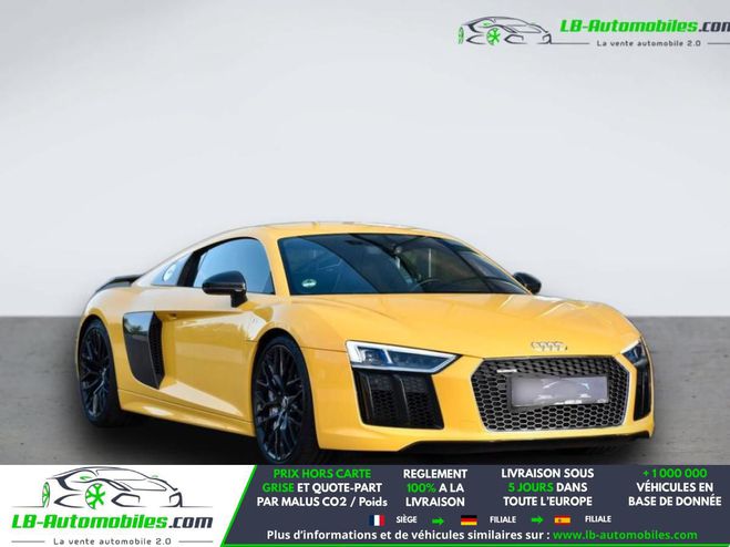 Audi R8 V10 Plus 5.2 FSI 610 BVA Quattro Jaune de 2016