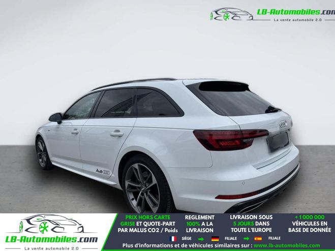 Audi A4 TDI 190 BVA Blanc M�tallique de 2019