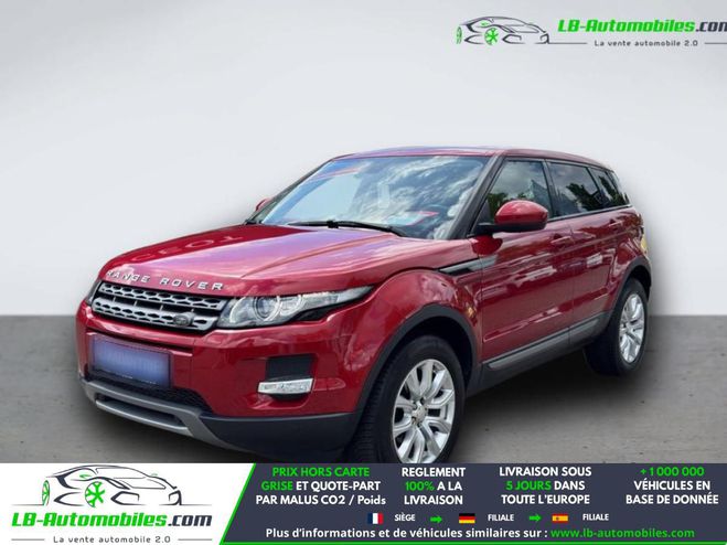 Land rover Range Rover Evoque TD4 150 BVA Rouge M�tallique de 2015
