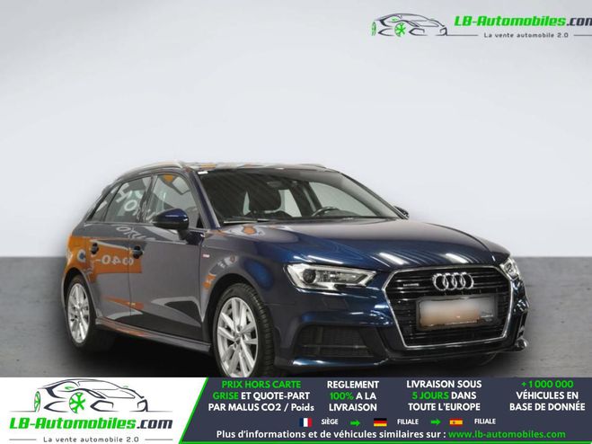 Audi A3 TFSI 190 BVA Bleu M�tallique de 2018