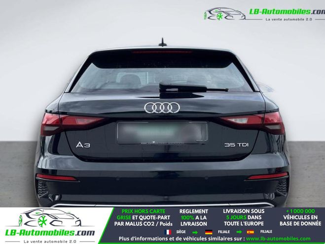 Audi A3 TDI 150 BVA Noir M�tallique de 2020