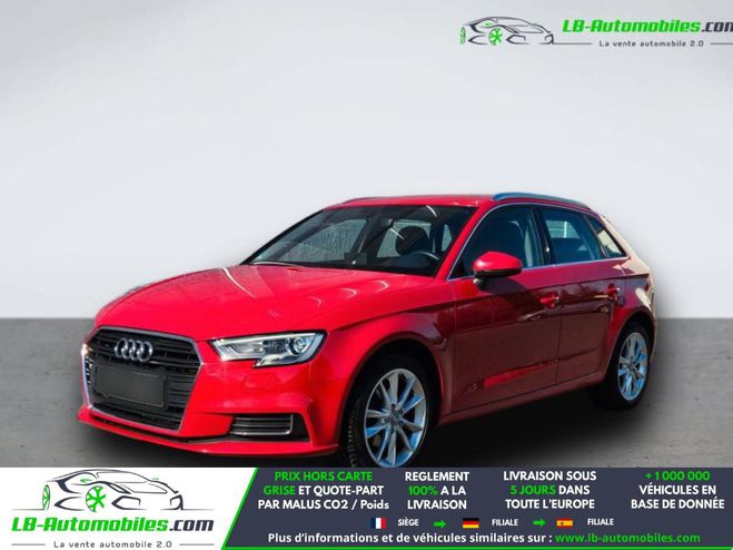 Audi A3 TFSI 115 BVA Rouge M�tallique de 2018