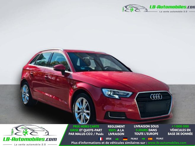 Audi A3 TFSI 115 BVA Rouge M�tallique de 2018