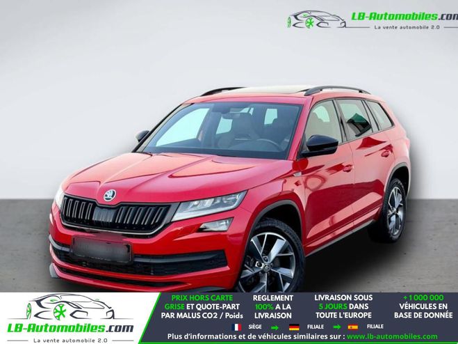 Skoda Kodiaq 2.0 TDI 200 BVA 4x4 5pl Rouge de 2021