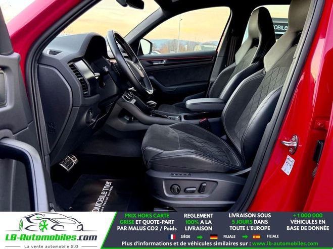 Skoda Kodiaq 2.0 TDI 200 BVA 4x4 5pl Rouge de 2021