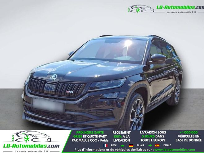 Skoda Kodiaq 2.0 Bi-TDI 240 BVA 4x4 5pl Noir M�tallique de 2020
