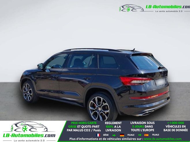 Skoda Kodiaq 2.0 Bi-TDI 240 BVA 4x4 5pl Noir M�tallique de 2020