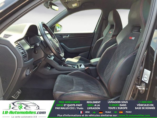 Skoda Kodiaq 2.0 Bi-TDI 240 BVA 4x4 5pl Noir M�tallique de 2020