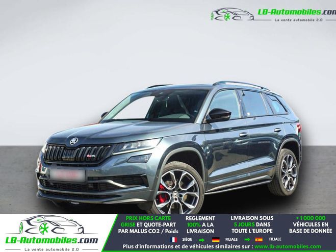 Skoda Kodiaq 2.0 Bi-TDI 240 BVA 4x4 5pl Gris M�tallique de 2019