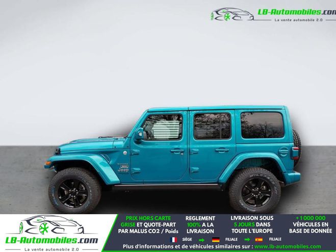 Jeep Wrangler Unlimited 2.2 200 ch 4x4 BVA Bleu M�tallique de 2020