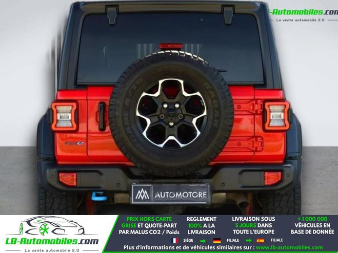 Jeep Wrangler Unlimited 4xe 2.0 l T 380 ch 4x4 BVA Rouge M�tallique de 2021