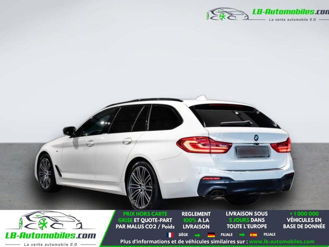 BMW Serie 5 530d 265 ch BVA Blanc de 2019