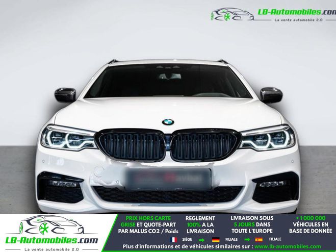 BMW Serie 5 530d 265 ch BVA Blanc de 2019