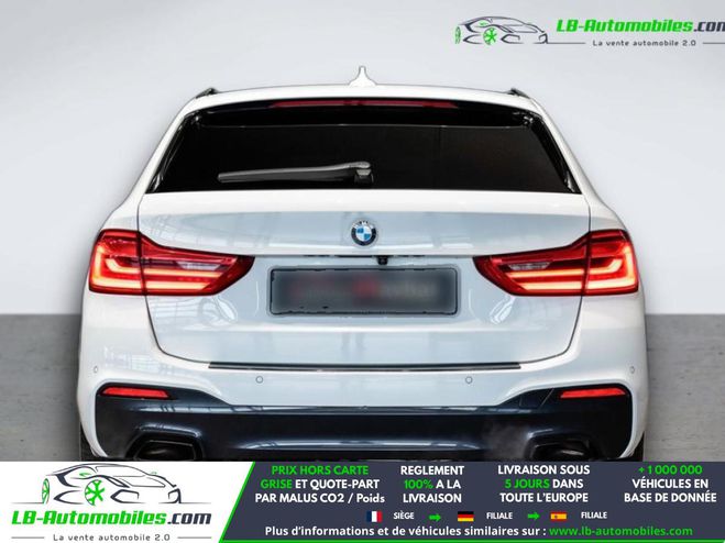 BMW Serie 5 530d 265 ch BVA Blanc de 2019