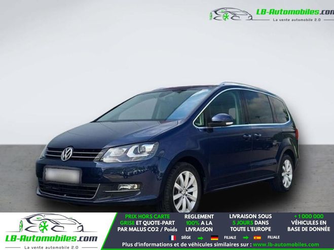 Volkswagen Sharan 2.0 TDI 177  BVA Bleu M�tallique de 2015