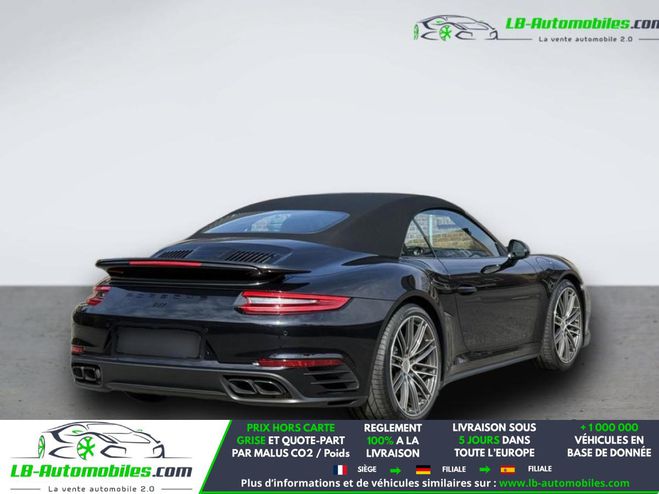 Porsche 911 Turbo 3.8i 521 PDK Noir de 2016