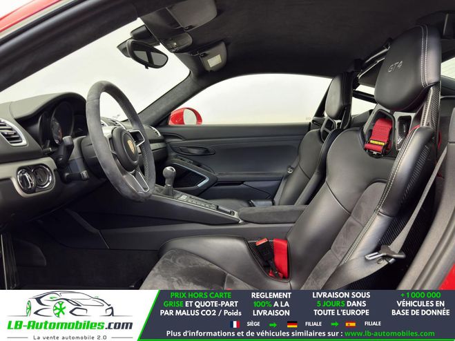 Porsche Cayman GTS 2.5i 365 ch Rouge M�tallique de 2016