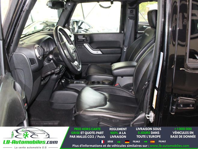 Jeep Wrangler 2.8 CRD 200 - BVA 5 Portes Noir M�tallique de 2018