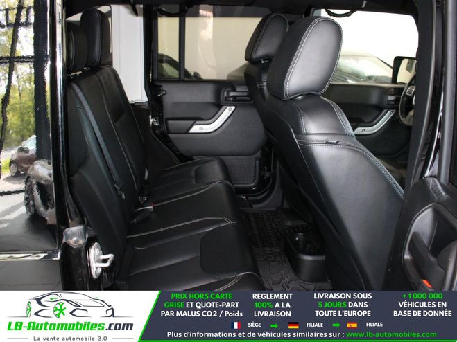 Jeep Wrangler 2.8 CRD 200 - BVA 5 Portes Noir M�tallique de 2018