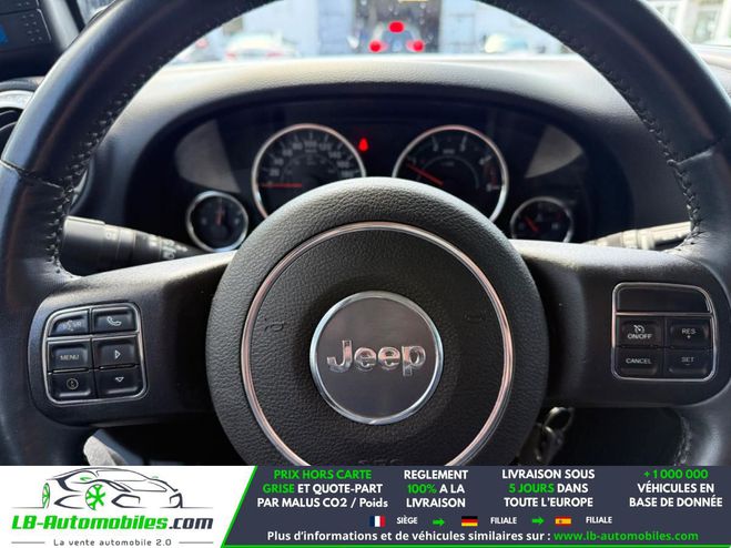 Jeep Wrangler 2.8 CRD 200 - BVA 5 Portes Blanc de 2014