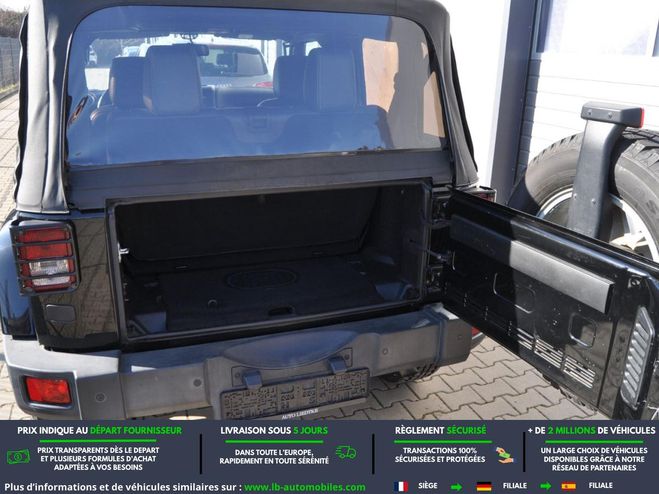 Jeep Wrangler 2.8 CRD 200 - BVA 3 Portes Noir M�tallique de 2015