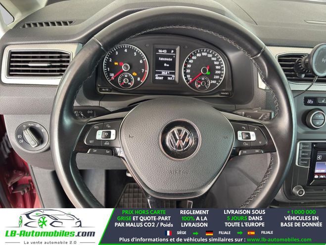Volkswagen Caddy 1.4 TSI 125 BVA Rouge M�tallique de 2016