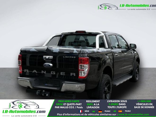 Ford Ranger 3.2 TDCi 200 BVM DOUBLE CABINE Noir M�tallique de 2016