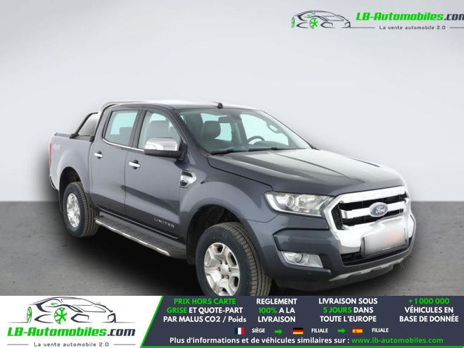 Ford Ranger 2.2 TDCi 160 BVM DOUBLE CABINE Gris de 2016