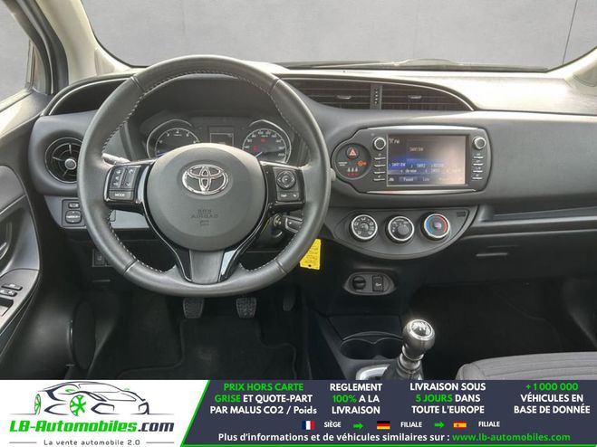 Toyota Yaris 110 VVT-i BVM Blanc de 2018